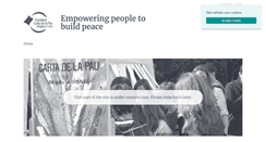 Desktop Screenshot of letterofpeace.org
